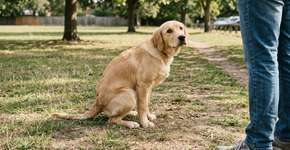 Por que seu cachorro te olha enquanto faz as necessidades? O significado ancestral que vai te emocionar