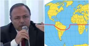 Pazuello prova que faltou às aulas de Geografia e vira meme na web