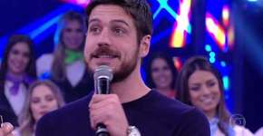 No Faustão, Marcos Pigossi encanta com fotos de quando era bebê