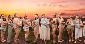 Fotógrafa faz ensaio com mães amamentando para encorajá-las a quebrar a barreira da vergonha