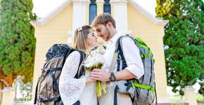 Uma lua de mel, duas mochilas e passagens só de ida