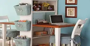 Soluções criativas para organizar o escritório