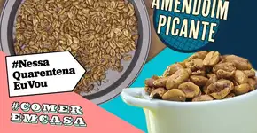 AMENDOIM PICANTE | Sensação de barzinho sem sair de casa!