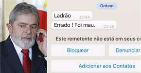 Mulher é confundida com Lula no Whatsapp e revela mensagens bizarras