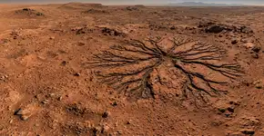 A NASA finalmente resolveu o mistério das gigantes teias de aranha observadas em Marte desde 2006, e as descobertas da Curiosity reacenderam a grande questão de quanto tempo a água permaneceu subterrânea