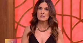 Fátima Bernardes passa por uma saia justa no ‘Encontro’