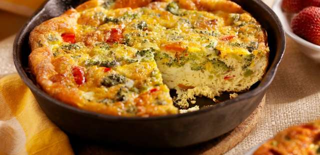 Torta salgada de frigideira fácil e deliciosa!