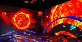 Exposição ‘Andrômeda – universo sem fim’