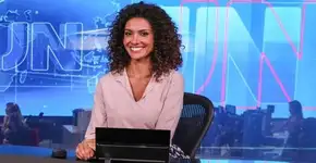 Aline Aguiar é a segunda mulher negra a apresentar o Jornal Nacional