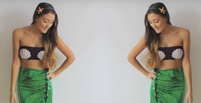 Faça você mesmo: fantasia de sereia para pular Carnaval