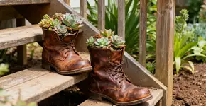 Tem tênis velho em casa? Não jogue fora veja como transformar em decoração para seu lar