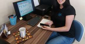 Jovem desenvolve matriz para bordar em braille