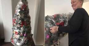 Idosa viraliza após mostrar técnica para ‘desmontar’ árvore de Natal