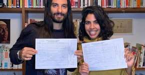 Marido de Bela Gil se declara negro e web questiona