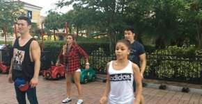 Ginastas brasileiros dançam e arrasam na Disney