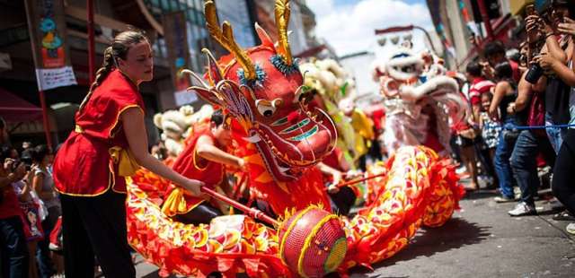 Ano Novo Chinês na Liberdade