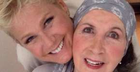 Xuxa lamenta morte de Dona Alda no Dia das Mães