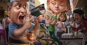 Histórias de personagens da literatura em situações inusitadas fazem parte de campanha de incentivo à leitura