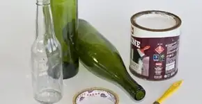 14 ideias para reaproveitar garrafas de vidro