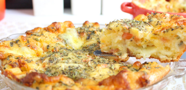 Torta de pão de queijo sem glúten fácil e deliciosa