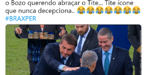 Tite e Marquinhos ‘ignoram’ Bolsonaro e os tuítes não param de pipocar