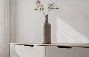 Secondary news: Eu transformei uma garrafa de vidro num vaso de luxo em minutos