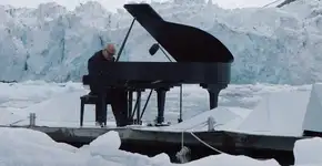 Pianista toca no Ártico para alertar sobre as mudanças climáticas