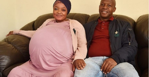 Mulher grávida que deu à luz para 10 bebês pode ser fraude, diz site