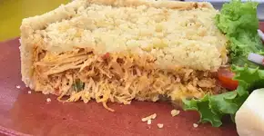 Receita de empadão de frango crocante da Ana Maria Braga