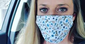 Mulher cria máscara com pênis e tem a melhor reação ao ser encarada