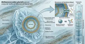 Uma bactéria de 5.000 anos desperta do gelo em uma caverna na Romênia, revelando algo perturbador: ela já era resistente a antibióticos ainda usados hoje para tratar infecções graves