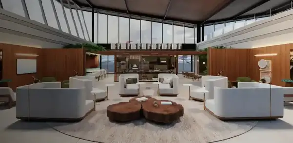 Terminal BTG Pactual, no Aeroporto de Guarulhos