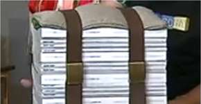 Faça você mesmo um banquinho reciclando revistas velhas