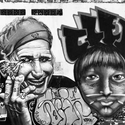 Graffiti sem local especificado, clicado por @leandrocupim