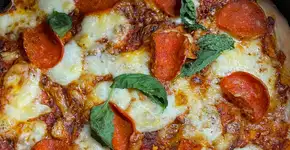 Faça uma pizza diferenciada mas gostosa na airfryer