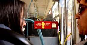 Campanha estimula bate-papo no ônibus