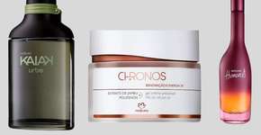 Liquidação da Natura: encontre makes, perfumes e produtos de skincare por até 60% OFF