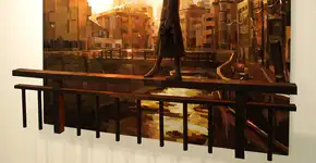 Artista japonês cria pinturas tridimensionais