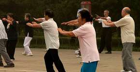 Tai Chi Chuan no Parque Burle Marx