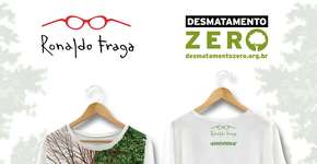 Ronaldo Fraga assina camiseta pelo Desmatamento Zero