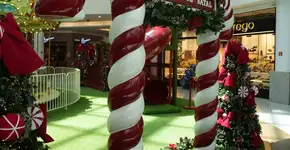 Natal dos Doces encanta visitantes no São Bernardo Plaza Shopping