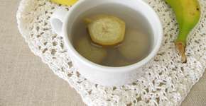 Transforme suas noites com este chá de banana nanica