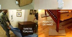 Dica para arrastar móvel sem riscar o chão