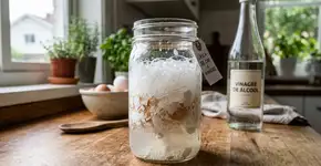 Misturar casca de ovo com vinagre: um recurso doméstico que está ganhando espaço nos lares