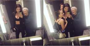 Jovem fica amiga de idosa em balada e comove internet