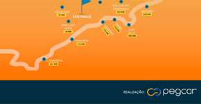 Infográfico mostra viagens curtas para quem mora em São Paulo