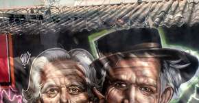 Graffitis nos muros de BH: confira fotos enviadas pelos leitores