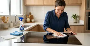 Especialistas concordam: toalhas de papel não servem apenas para absorver líquidos, mas também para limpar o fogão vitrocerâmico