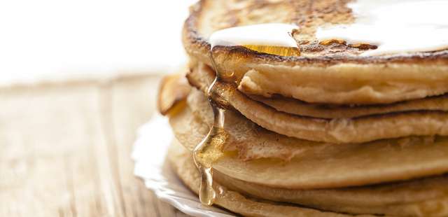 Panqueca americana maravilhosa