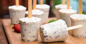 Sorvete de flocos caseiro bem fácil de fazer